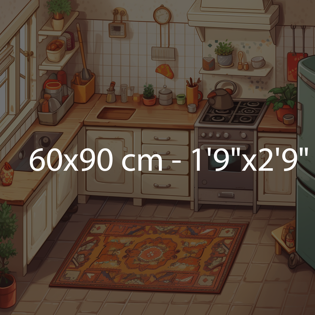 60x90 cm - 1'97"×2'95" ft