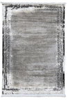 Grey Vintage Silk And Acrylic Area Rug